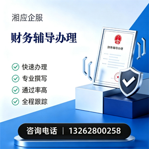 北海财务辅导申请服务