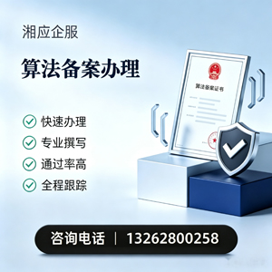 北海算法备案申报服务